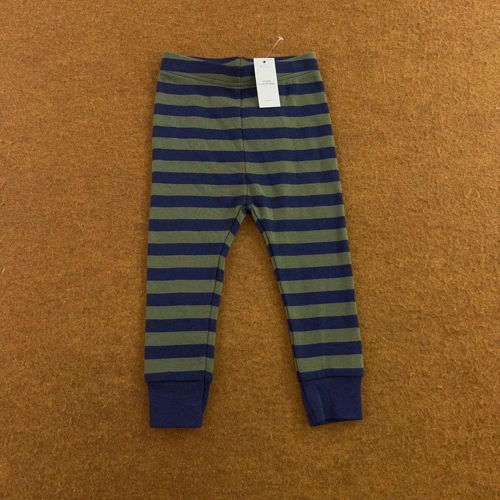 Carters Numu Baby 18M Multicolor Patterned Pajama Pants Leggings Lot of 3 New